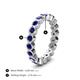 4 - Zhuri 2.70 mm Blue Sapphire Eternity Band 