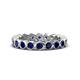 1 - Zhuri 2.70 mm Blue Sapphire Eternity Band 