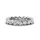 1 - Zhuri 3.00 mm Lab Grown Diamond Eternity Band 