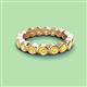 2 - Zhuri 3.00 mm Yellow Diamond Eternity Band 