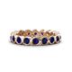 1 - Zhuri 3.00 mm Blue Sapphire Eternity Band 