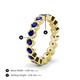 4 - Zhuri 3.00 mm Blue Sapphire Eternity Band 