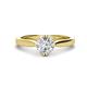 1 - Isla 6.00 mm Round Diamond Solitaire Engagement Ring  