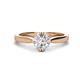 1 - Isla 6.00 mm Round Diamond Solitaire Engagement Ring  