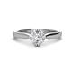 1 - Isla 6.00 mm Round Diamond Solitaire Engagement Ring  