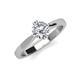 3 - Isla 0.80 ct IGI Certified Lab Grown Diamond Round (6.00 mm) Solitaire Engagement Ring  