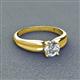 3 - Kelila IGI Certified 6.50 mm Round Diamond Solitaire Engagement Ring 