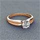 3 - Kelila IGI Certified 6.50 mm Round Diamond Solitaire Engagement Ring 