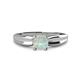 1 - Kelila 6.00 mm Round Opal Solitaire Engagement Ring 