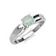 4 - Kelila 6.00 mm Round Opal Solitaire Engagement Ring 