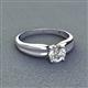 3 - Kelila 1.00 ct IGI Certified Lab Grown Diamond Round (6.50 mm) Solitaire Engagement Ring 