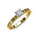3 - Niah Classic 5.50 mm GIA Certified Princess Cut Diamond Solitaire Engagement Ring 