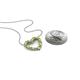 4 - Zayna 2.00 mm Round Peridot and Lab Grown Diamond Heart Pendant 