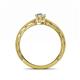 4 - Rachel Classic 7x5 mm Pear Shape Forever Brilliant Moissanite Solitaire Engagement Ring 