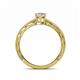 4 - Rachel Classic 7x5 mm Oval Shape Forever Brilliant Moissanite Solitaire Engagement Ring 