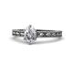 1 - Rachel Classic 7x5 mm Oval Shape Forever One Moissanite Solitaire Engagement Ring 