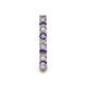 6 - Laida 3.00 mm Iolite and Lab Grown Diamond Eternity Band 