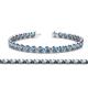 1 - Quon Blue Topaz Tennis Bracelet 