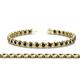 1 - Quon Black Diamond Tennis Bracelet 