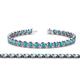 1 - Quon London Blue Topaz Tennis Bracelet 