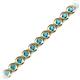 2 - Quon London Blue Topaz Tennis Bracelet 