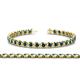 1 - Quon Blue Diamond Tennis Bracelet 