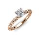 4 - Viona Signature 1.00 ct IGI Certified Lab Grown Diamond Round (6.50 mm) Solitaire Engagement Ring 