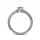 4 - Rachel Classic 1.00 ct IGI Certified Lab Grown Diamond Emerald Cut (7x5 mm) Solitaire Engagement Ring 