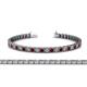 1 - Nancie 3.30 mm Ruby and Diamond Eternity Tennis Bracelet 