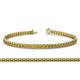 1 - Tiara 2.00 mm Citrine Eternity Tennis Bracelet 