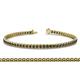 1 - Tiara 2.00 mm Black Diamond Eternity Tennis Bracelet 