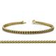 1 - Tiara 2.00 mm Smoky Quartz Eternity Tennis Bracelet 