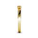 5 - Roena 0.66 ctw Citrine Round (3.80 mm) & (3.30 mm) 5 Stone Wedding Band 