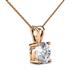 2 - Jassiel Diamond Solitaire Pendant 