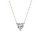 1 - Zaria 0.85 ct IGI Certified Lab Grown Diamond Heart Shape (6.00 mm) Solitaire Pendant Necklace 