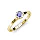 4 - Natare 0.47 ct Tanzanite Round (5.00 mm) Solitaire Engagement Ring  