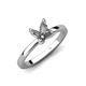 4 - Jenna Semi Mount Solitaire Engagement Ring 