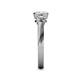 5 - Avrit 1.05 ctw IGI Certified Lab Grown Diamond Round (5.80 mm) Three Stone Engagement Ring 