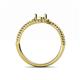 6 - Aerin Desire Semi Mount Bypass Solitaire Rope Engagement Ring  