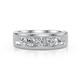 1 - Caleb 0.75 ctw Lab Grown Diamond Comfort Fit Men Wedding Band (6 mm) 