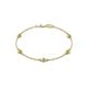 1 - Aizza (5 Stn/4 mm) Peridot Station Bracelet 