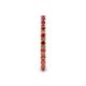 6 - Gracie 2.00 mm Ruby Eternity Band 