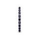 6 - Gracie 2.00 mm Blue Sapphire Eternity Band 