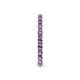 6 - Gracie 2.00 mm Amethyst Eternity Band 