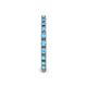 6 - Gracie 2.00 mm Blue Topaz Eternity Band 