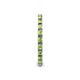 6 - Gracie 2.00 mm Peridot Eternity Band 