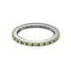 7 - Gracie 2.00 mm Peridot Eternity Band 