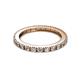 7 - Gracie 0.99 ctw Natural Diamond (2.30 mm) Women Eternity Band 