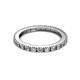 7 - Gracie 1.10 ctw Lab Grown Diamond (2.30 mm) Women Eternity Band 