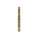 6 - Gracie 0.66 ctw Citrine (2.30 mm) Women Eternity Band 